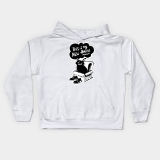 Cat box Kids Hoodie